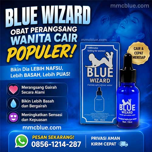 Blue Wizard Obat Perangsang Wanita Cair Populer