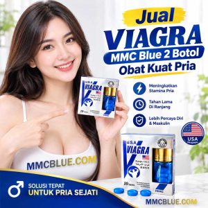 Harga Viagra MMC Blue 2 Botol Obat Kuat Pria