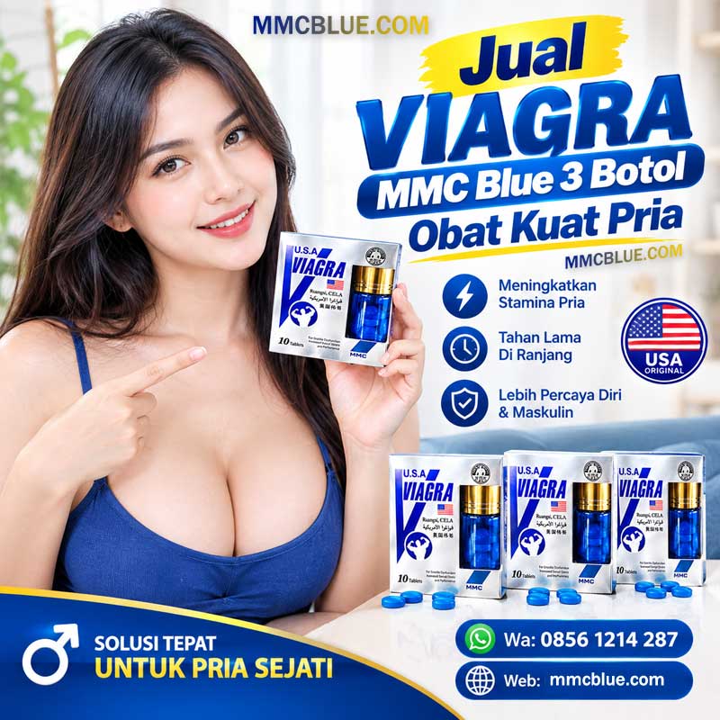 Harga Viagra MMC Blue 3 Botol