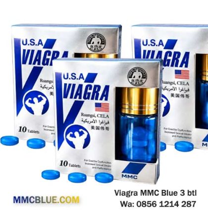 Jual Viagra MMC Blue 3 Botol