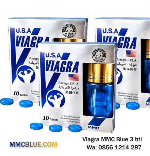 Jual Viagra MMC Blue 3 Botol